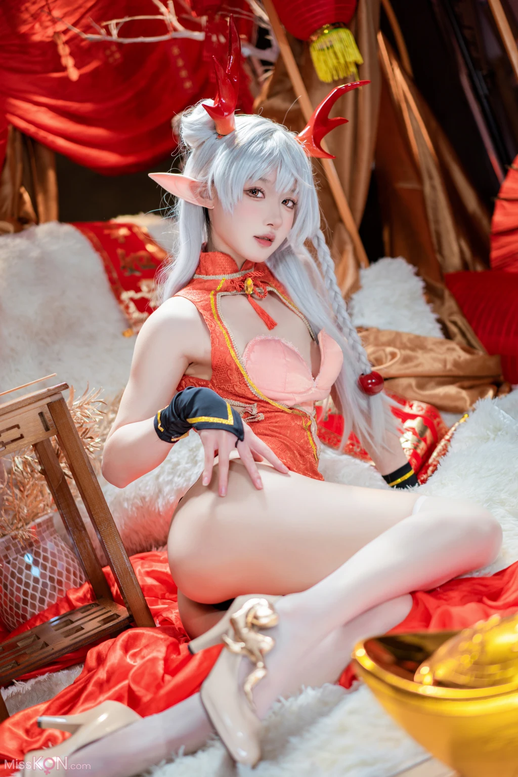 Coser@阿包也是兔娘: 新春贺图 龙妹 (45 photos )