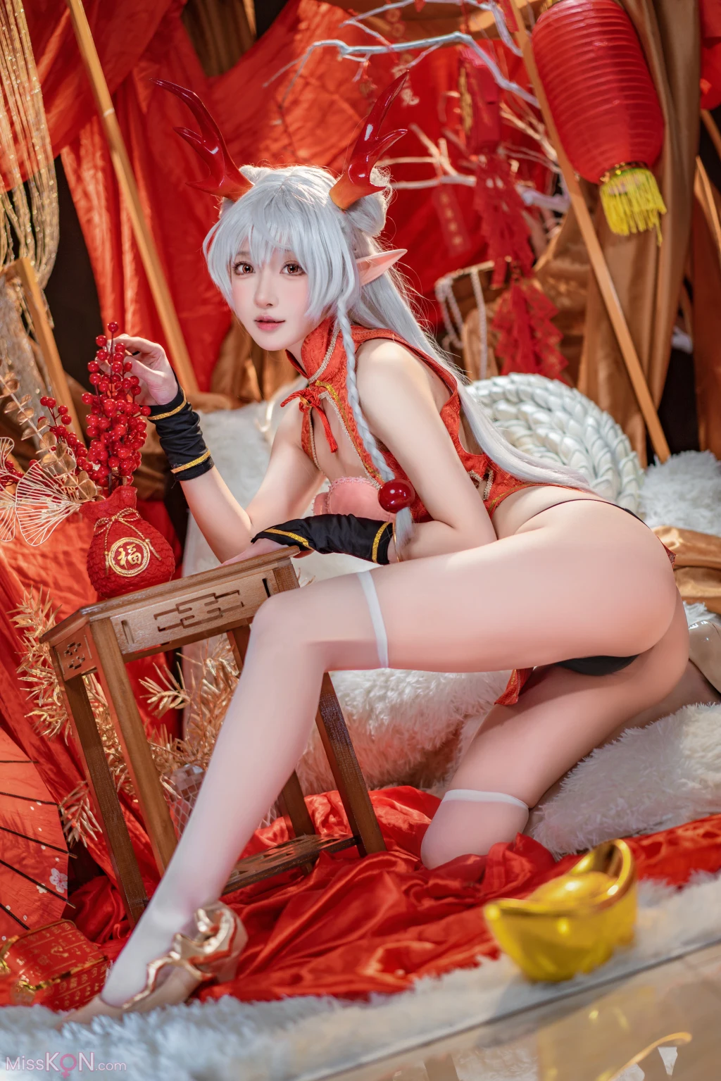 Coser@阿包也是兔娘: 新春贺图 龙妹 (45 photos )