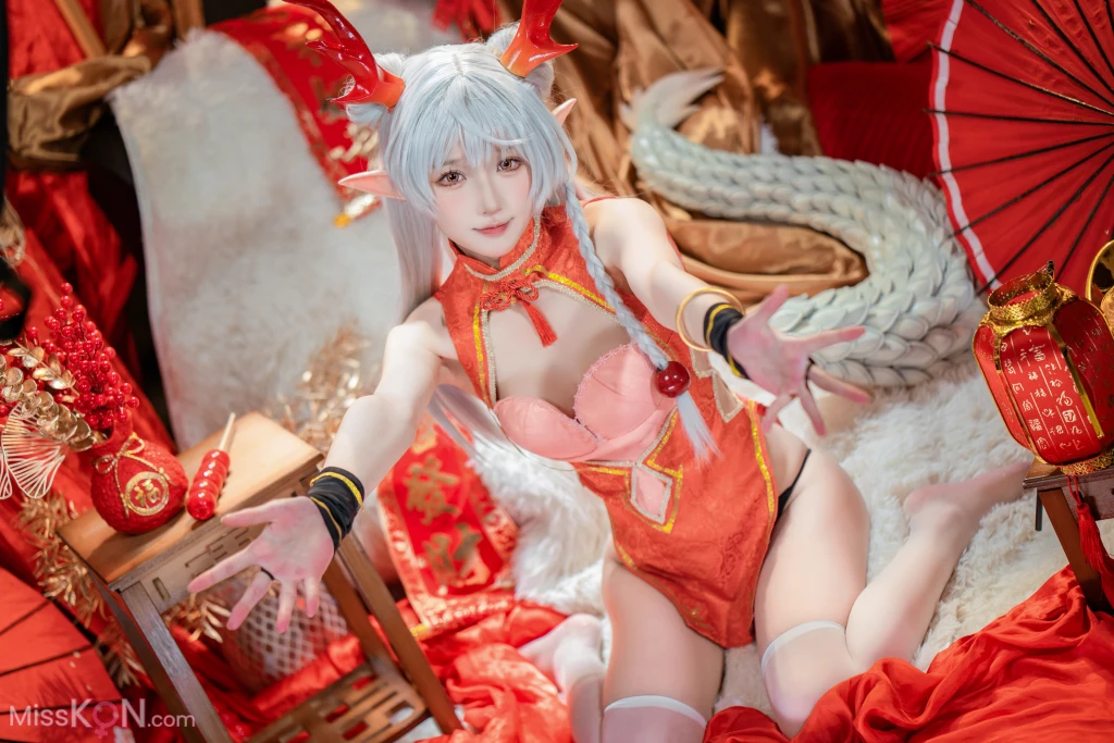 Coser@阿包也是兔娘: 新春贺图 龙妹 (45 photos )