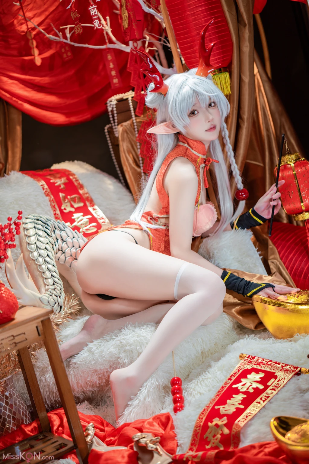 Coser@阿包也是兔娘: 新春贺图 龙妹 (45 photos )