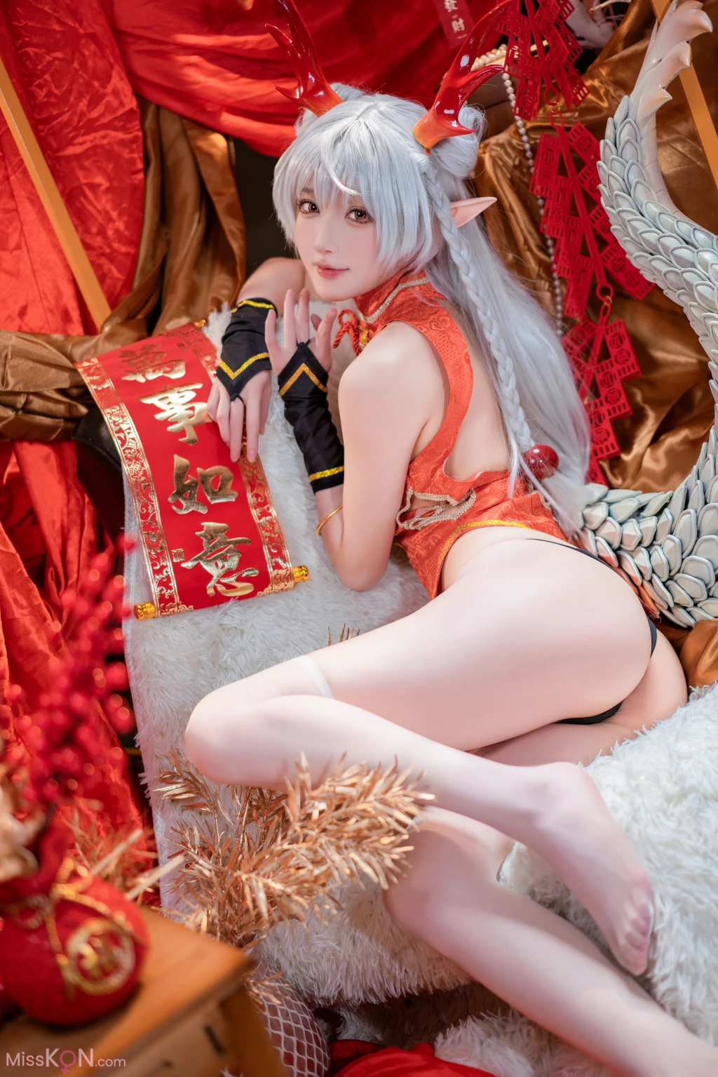Coser@阿包也是兔娘: 新春贺图 龙妹 (45 photos )