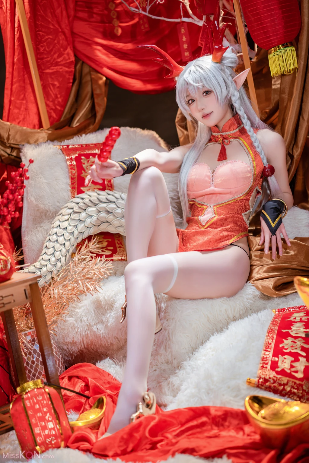 Coser@阿包也是兔娘: 新春贺图 龙妹 (45 photos )