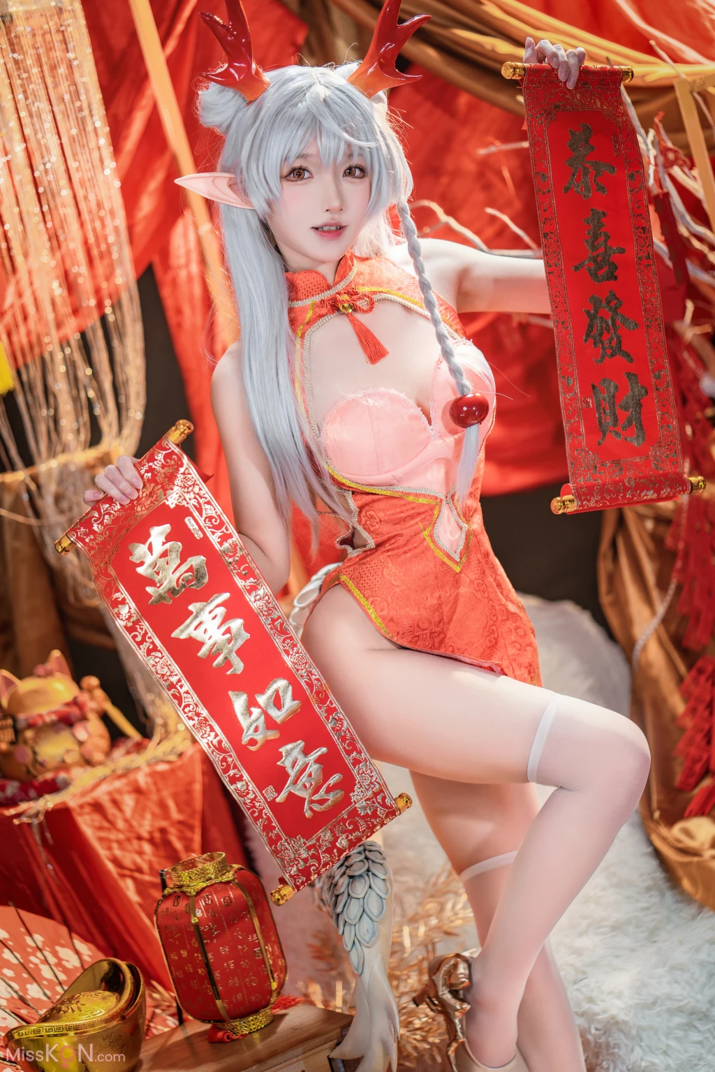Coser@阿包也是兔娘: 新春贺图 龙妹 (45 photos )