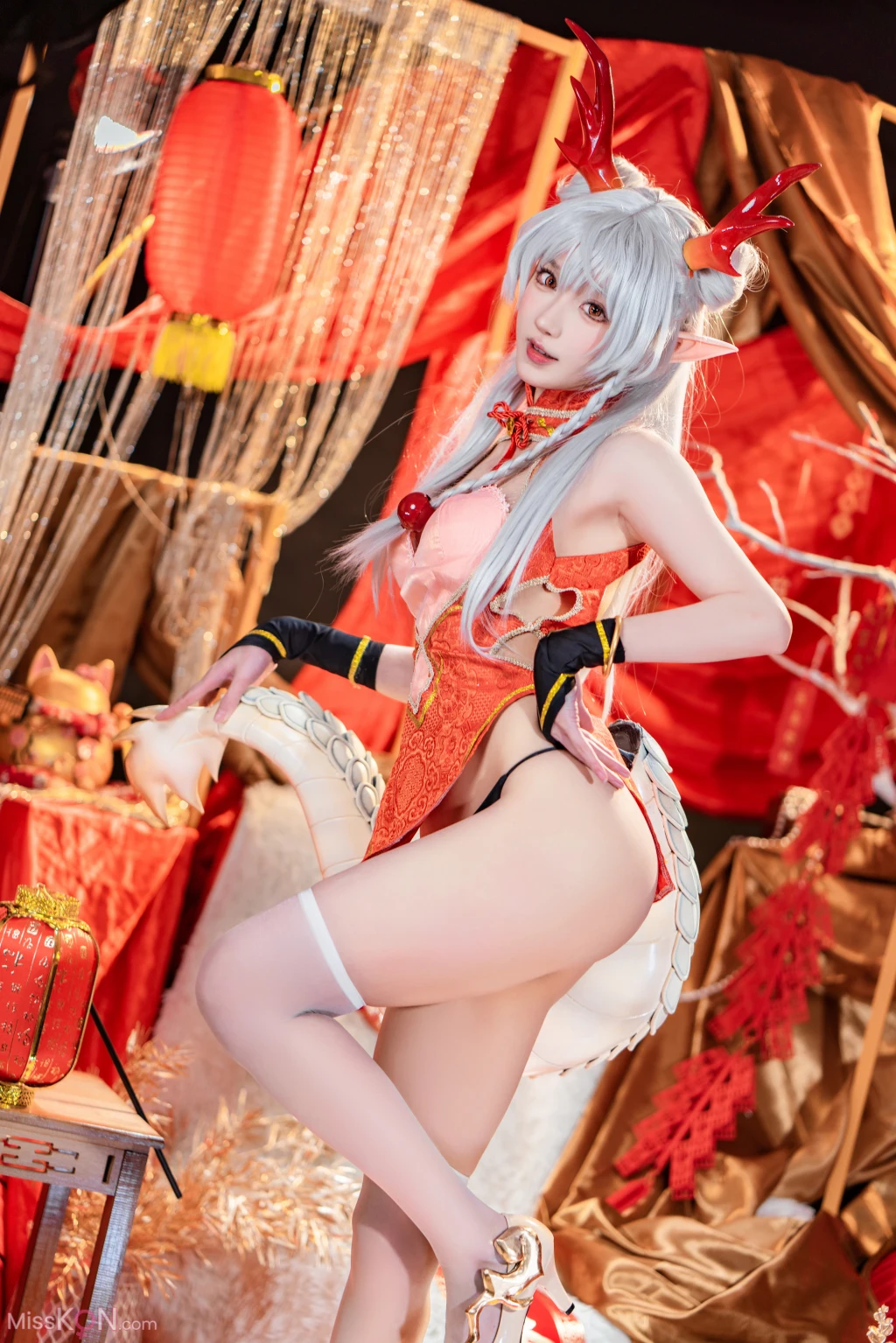 Coser@阿包也是兔娘: 新春贺图 龙妹 (45 photos )