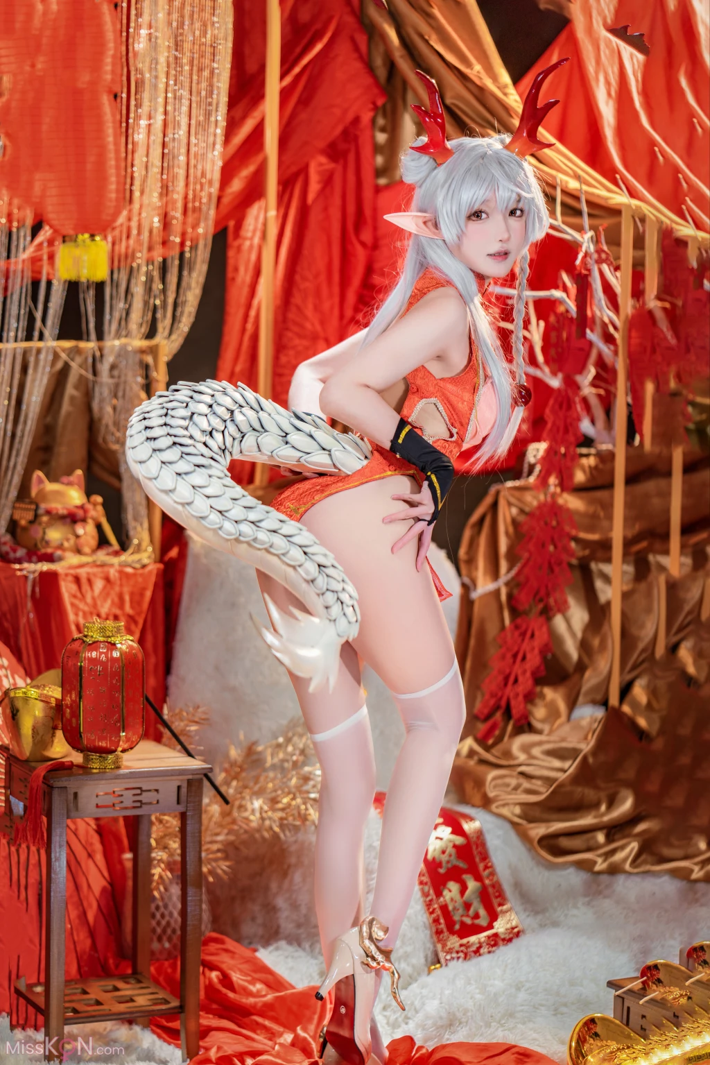 Coser@阿包也是兔娘: 新春贺图 龙妹 (45 photos )