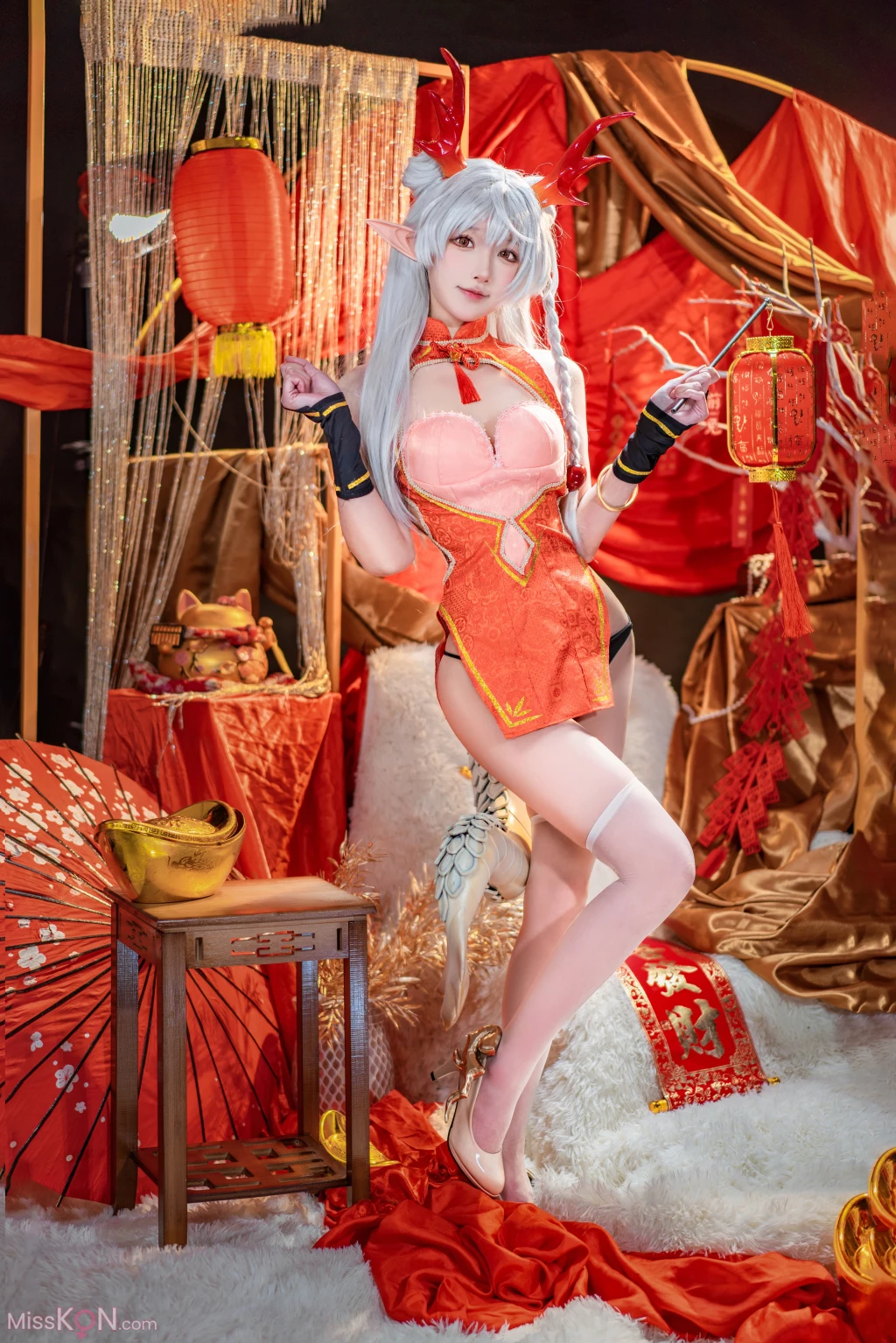 Coser@阿包也是兔娘: 新春贺图 龙妹 (45 photos )