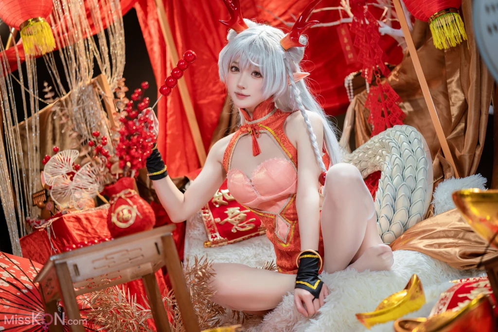 Coser@阿包也是兔娘: 新春贺图 龙妹 (45 photos )