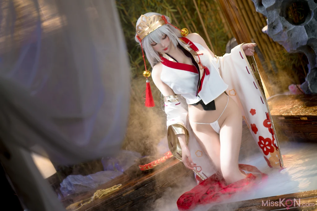 Coser@阿包也是兔娘: 巫女浴池 (58 photos + 1 video) – Page 3