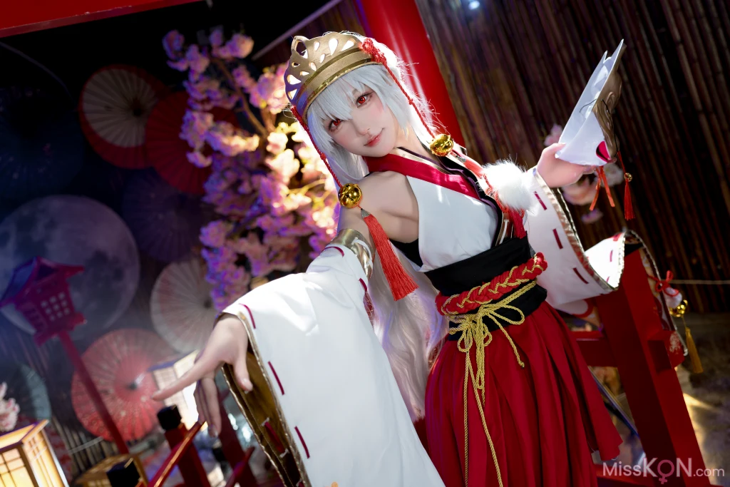 Coser@阿包也是兔娘: 巫女浴池 (58 photos + 1 video) – Page 4