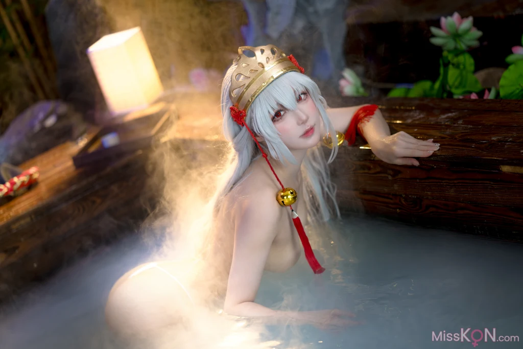 Coser@阿包也是兔娘: 巫女浴池 (58 photos + 1 video) – Page 6