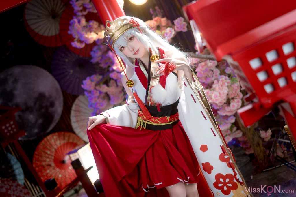 Coser@阿包也是兔娘: 巫女浴池 (58 photos + 1 video) – Page 6