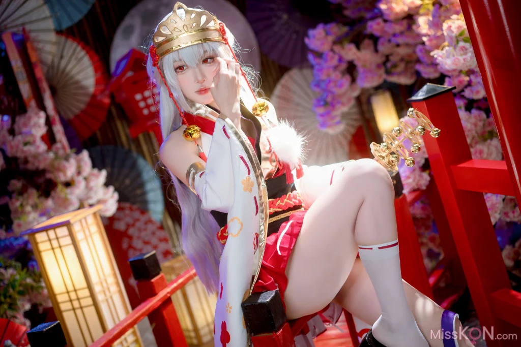 Coser@阿包也是兔娘: 巫女浴池 (58 photos + 1 video) – Page 6