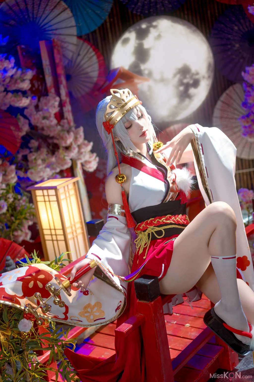 Coser@阿包也是兔娘: 巫女浴池 (58 photos + 1 video) – Page 6