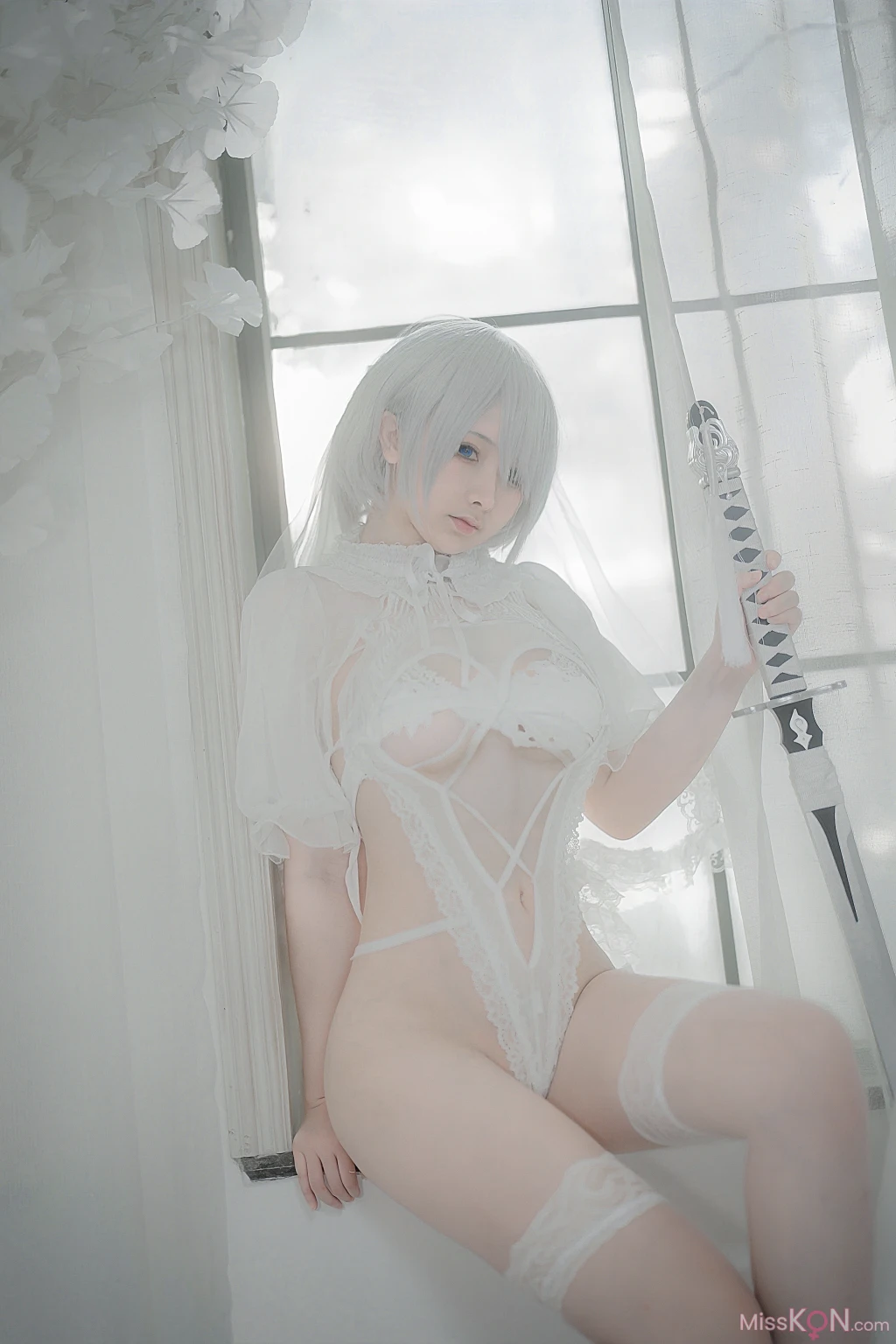 Coser@樱梨梨: 2B白花嫁 (24 photos) – Page 2