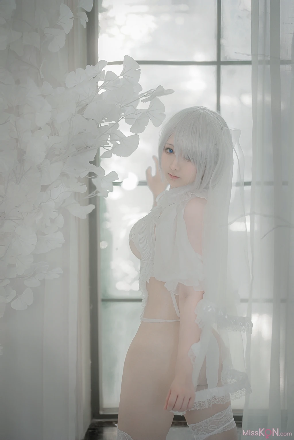Coser@樱梨梨: 2B白花嫁 (24 photos) – Page 2