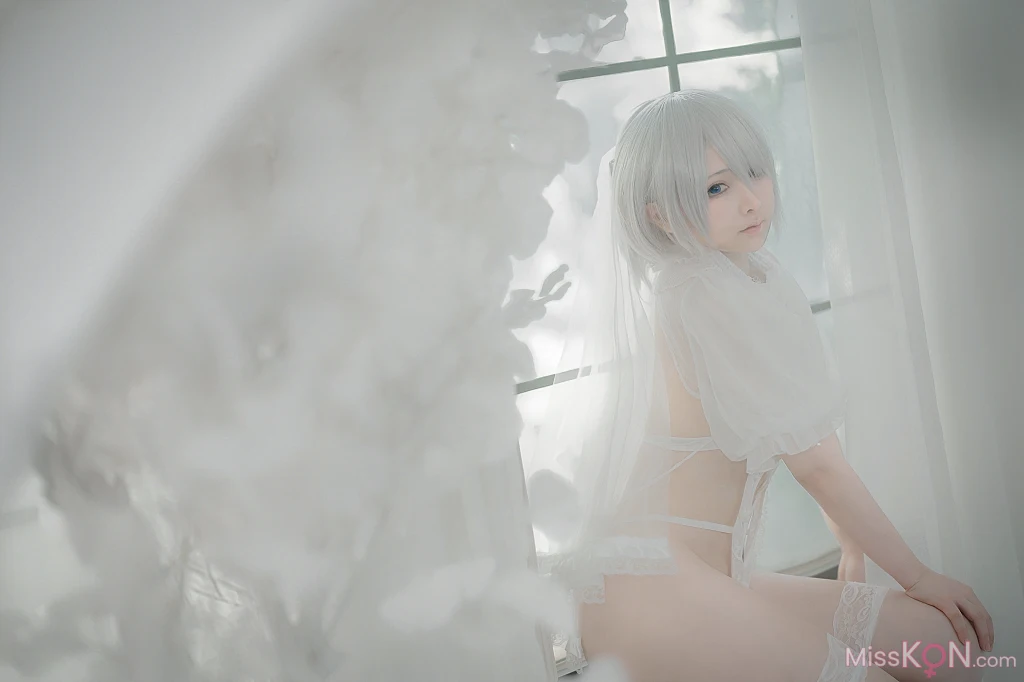 Coser@樱梨梨: 2B白花嫁 (24 photos) – Page 2