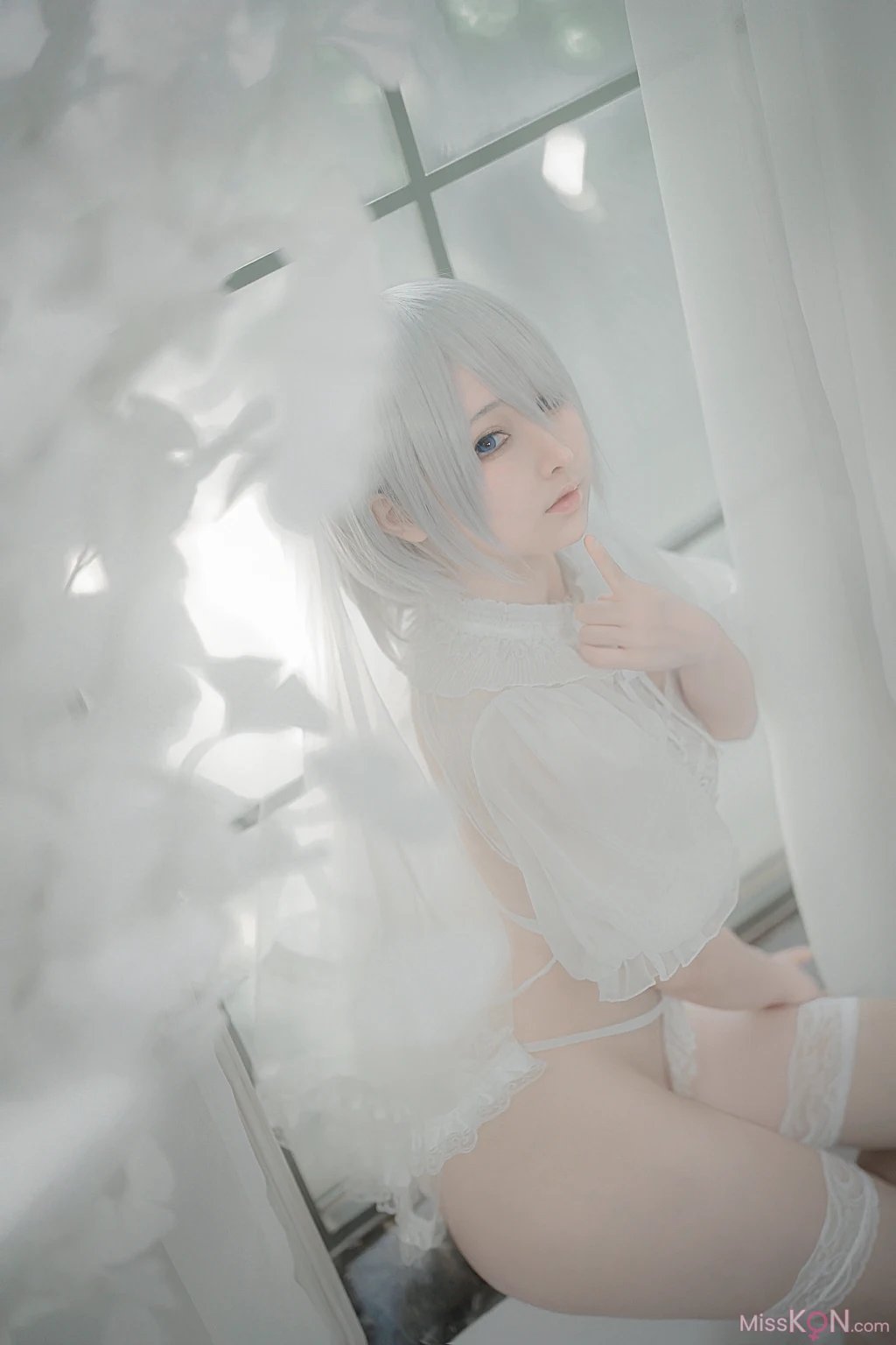 Coser@樱梨梨: 2B白花嫁 (24 photos) – Page 3