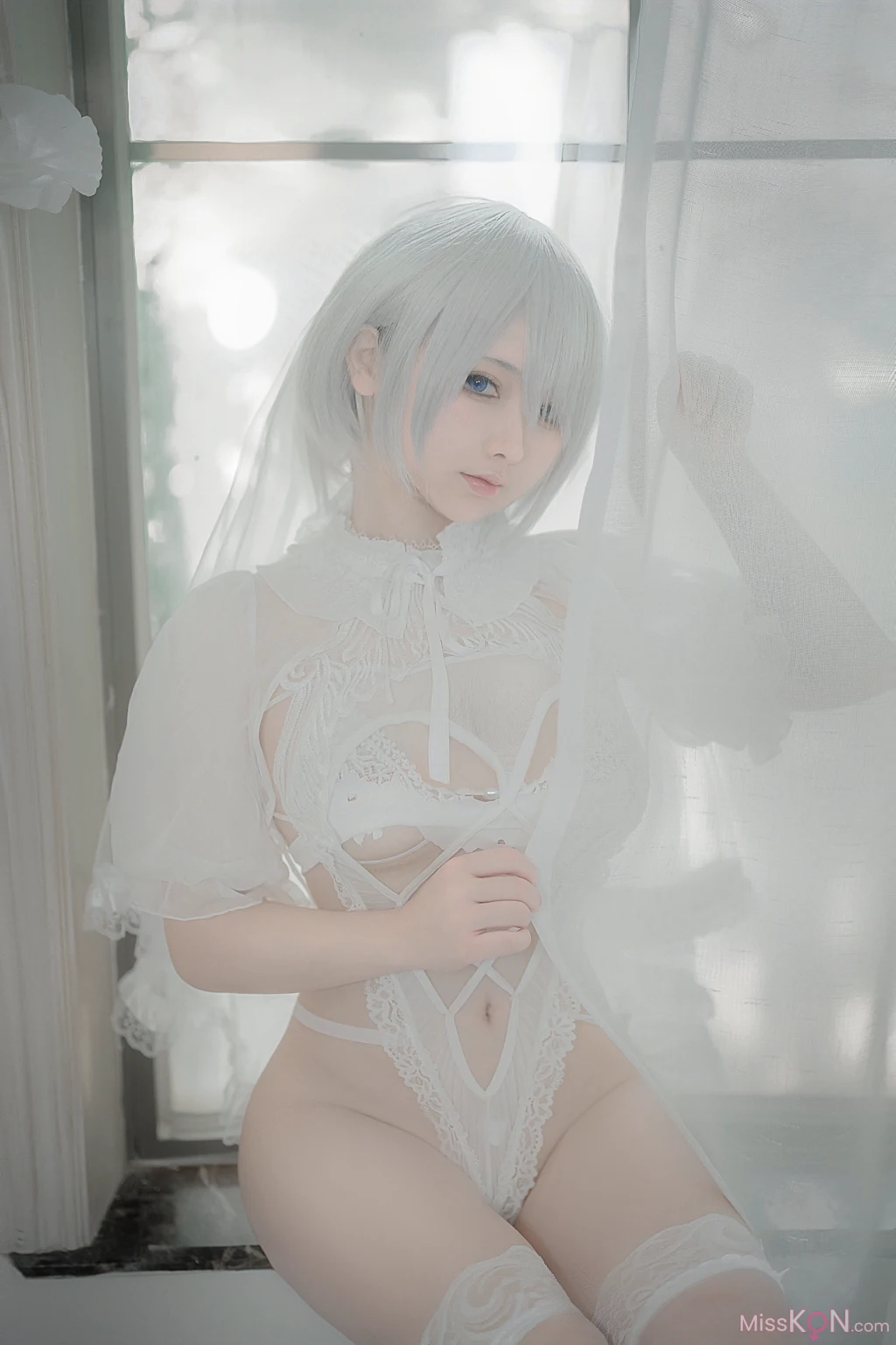 Coser@樱梨梨: 2B白花嫁 (24 photos) – Page 3