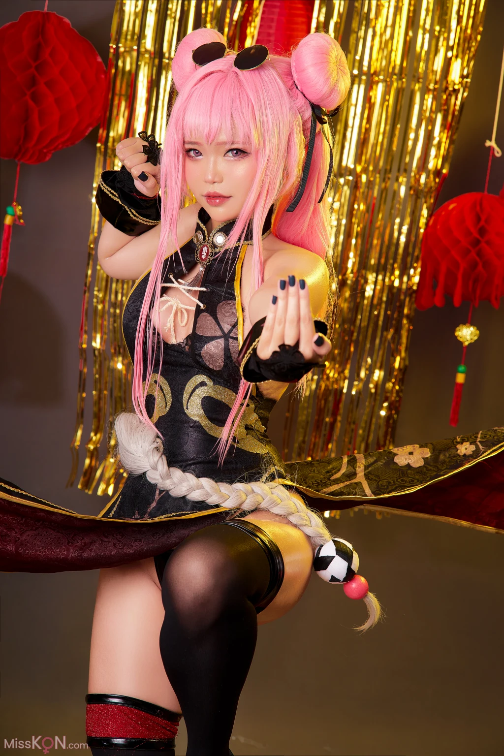 Coser@ZinieQ: Azur Lane Bremerton Qipao (32 photos )