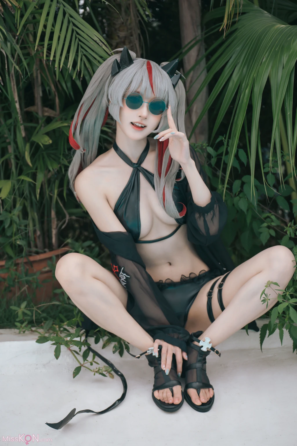 Coser@阿包也是兔娘: 碧蓝航线阿诺德 (38 photos)