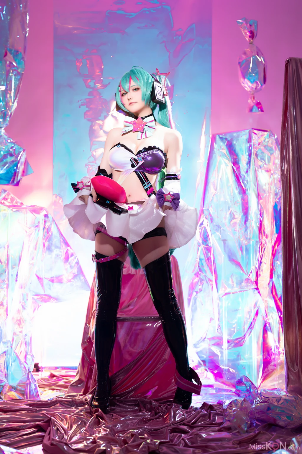 Coser@星之迟迟Hoshilily: Miku初音未来 喵斯快跑 (73 photos + 1 video) – Page 2