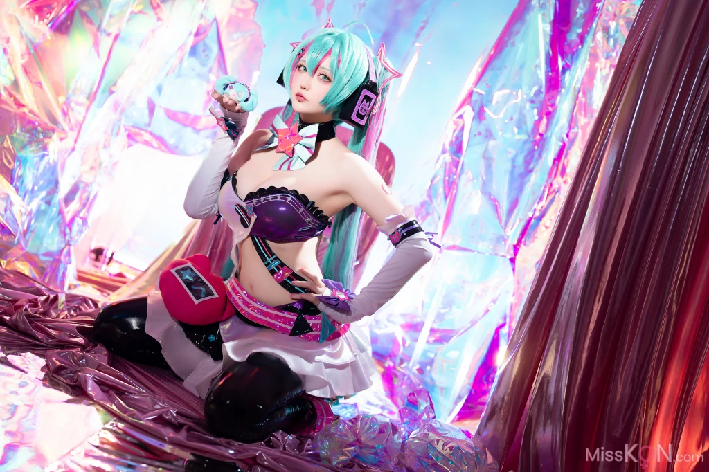 Coser@星之迟迟Hoshilily: Miku初音未来 喵斯快跑 (73 photos + 1 video) – Page 4