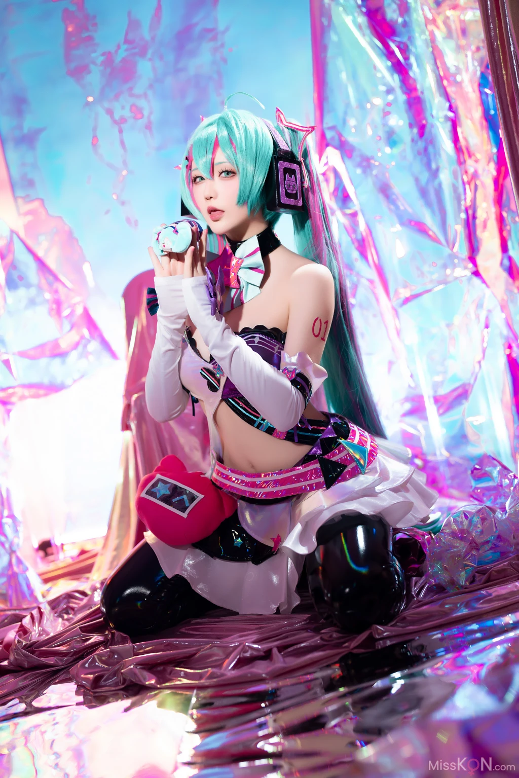 Coser@星之迟迟Hoshilily: Miku初音未来 喵斯快跑 (73 photos + 1 video) – Page 4