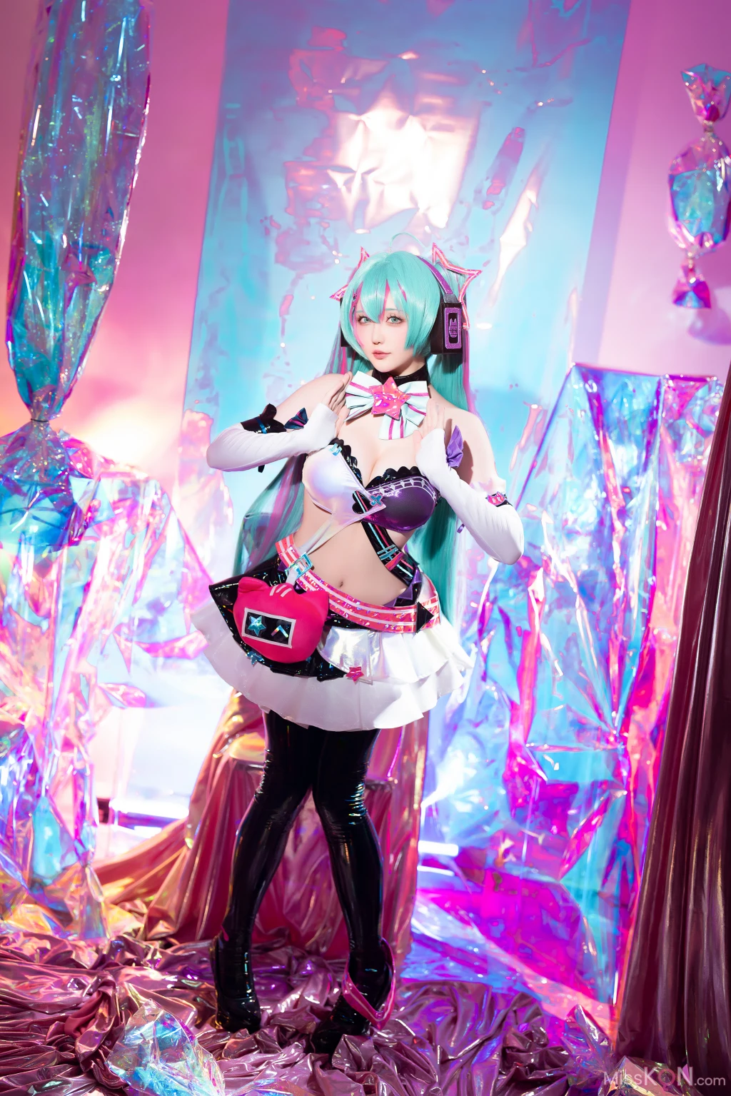 Coser@星之迟迟Hoshilily: Miku初音未来 喵斯快跑 (73 photos + 1 video) – Page 5