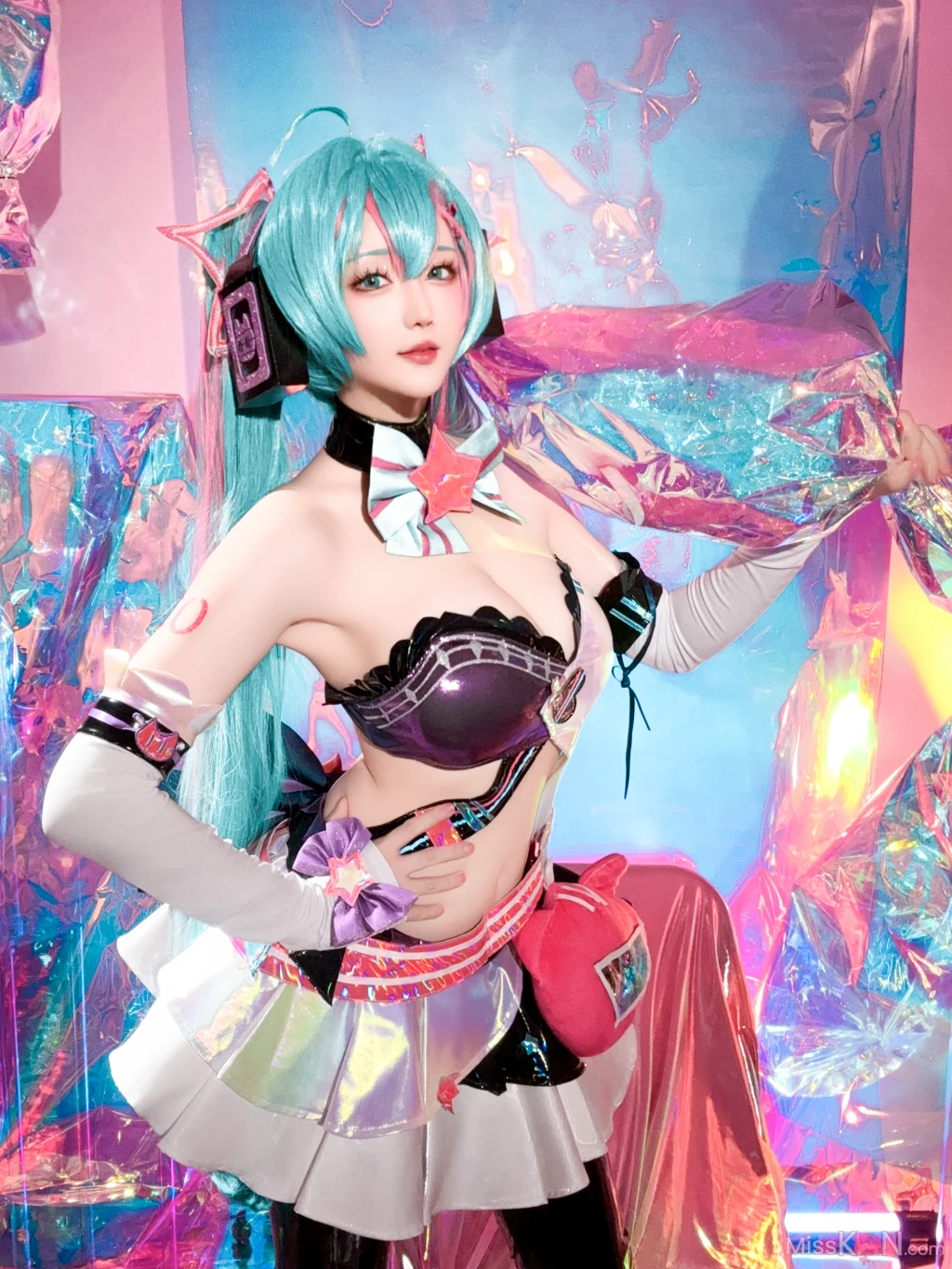 Coser@星之迟迟Hoshilily: Miku初音未来 喵斯快跑 (73 photos + 1 video) – Page 6