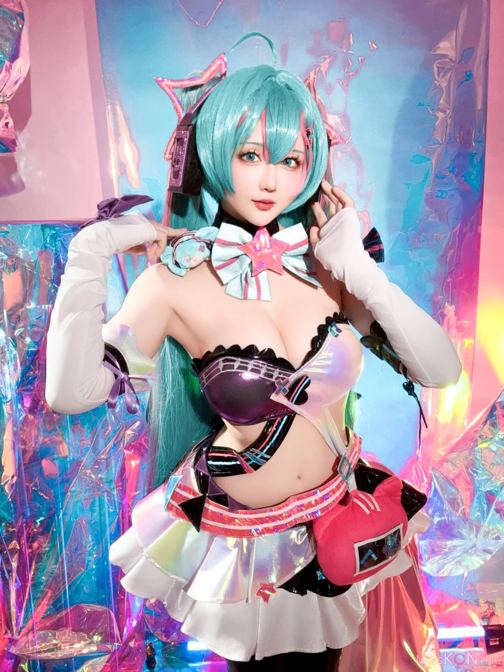 Coser@星之迟迟Hoshilily: Miku初音未来 喵斯快跑 (73 photos + 1 video) – Page 7