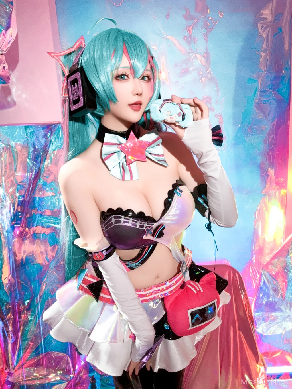Coser@星之迟迟Hoshilily: Miku初音未来 喵斯快跑 (73 photos + 1 video) – Page 7