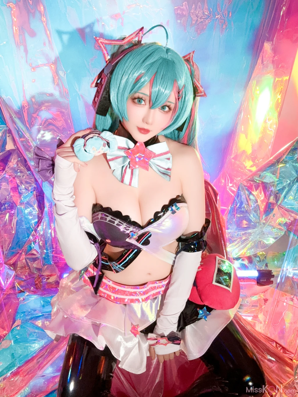 Coser@星之迟迟Hoshilily: Miku初音未来 喵斯快跑 (73 photos + 1 video) – Page 8