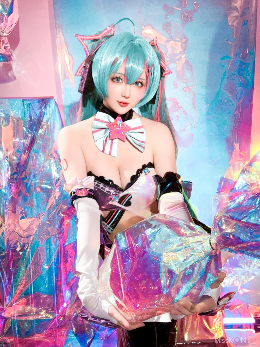 Coser@星之迟迟Hoshilily: Miku初音未来 喵斯快跑 (73 photos + 1 video) – Page 8
