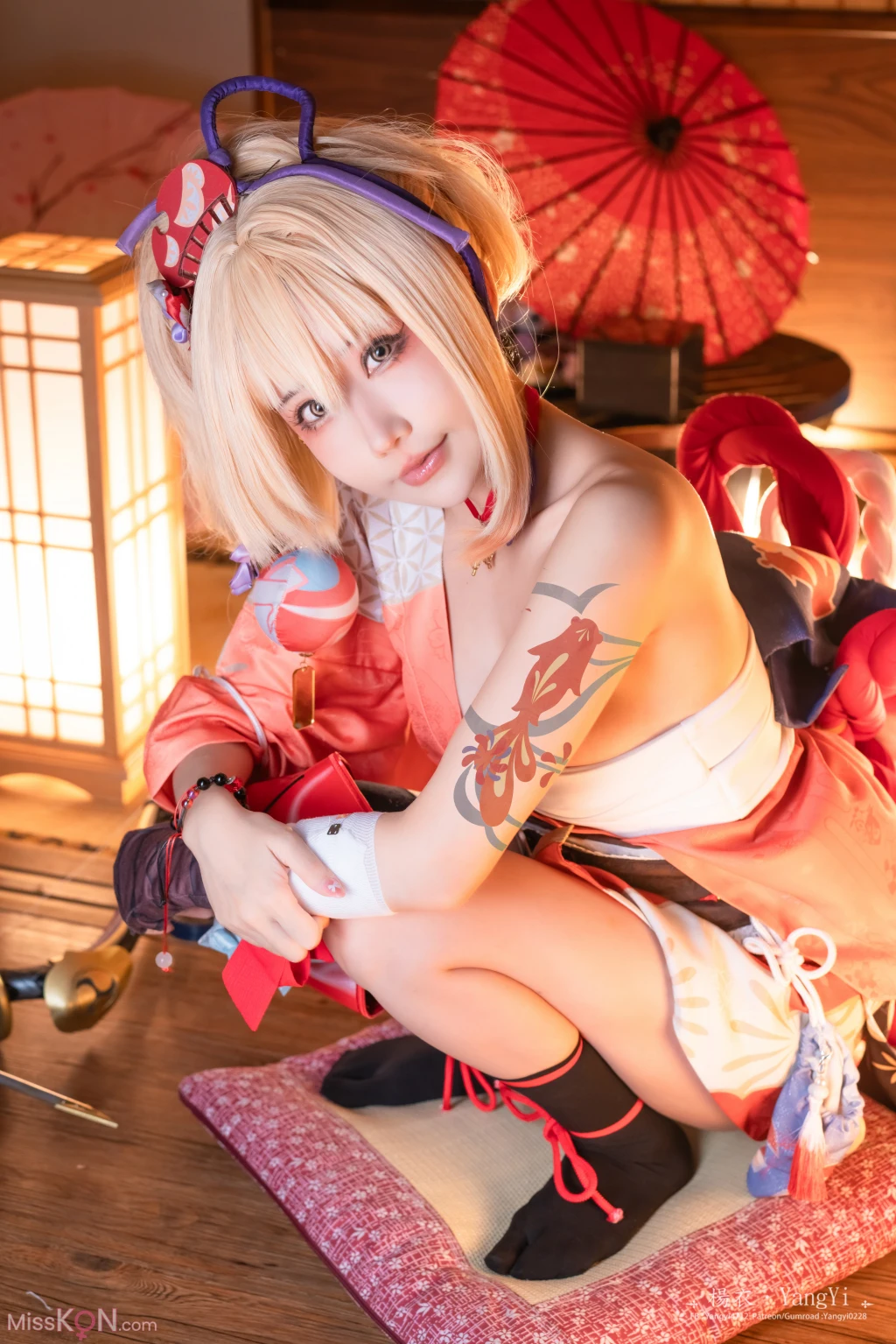 Coser@楊衣Yangyi: Yoimiya (38 photos + 1 video) – Page 3