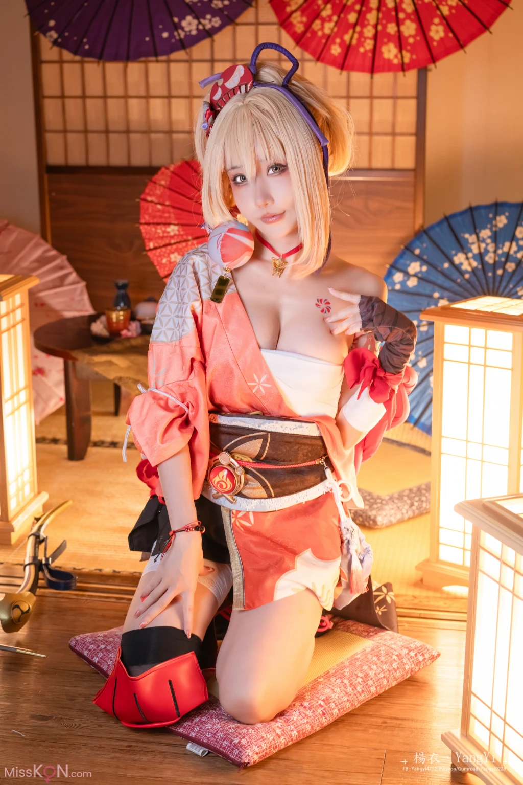 Coser@楊衣Yangyi: Yoimiya (38 photos + 1 video) – Page 3