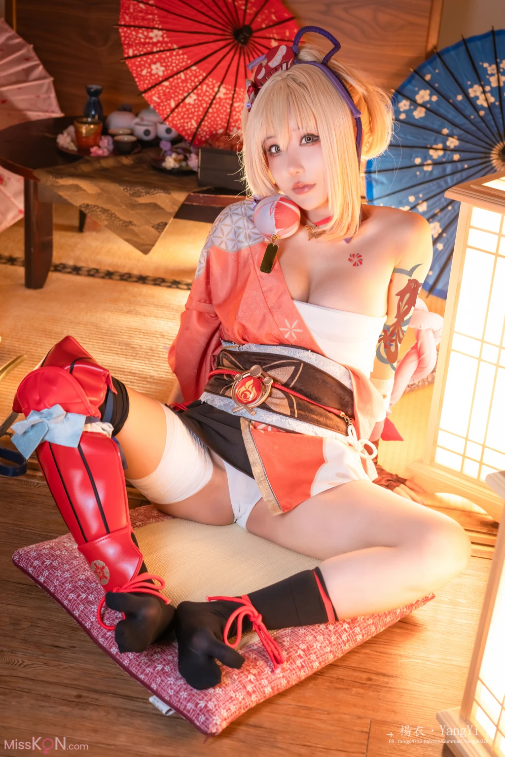 Coser@楊衣Yangyi: Yoimiya (38 photos + 1 video) – Page 3
