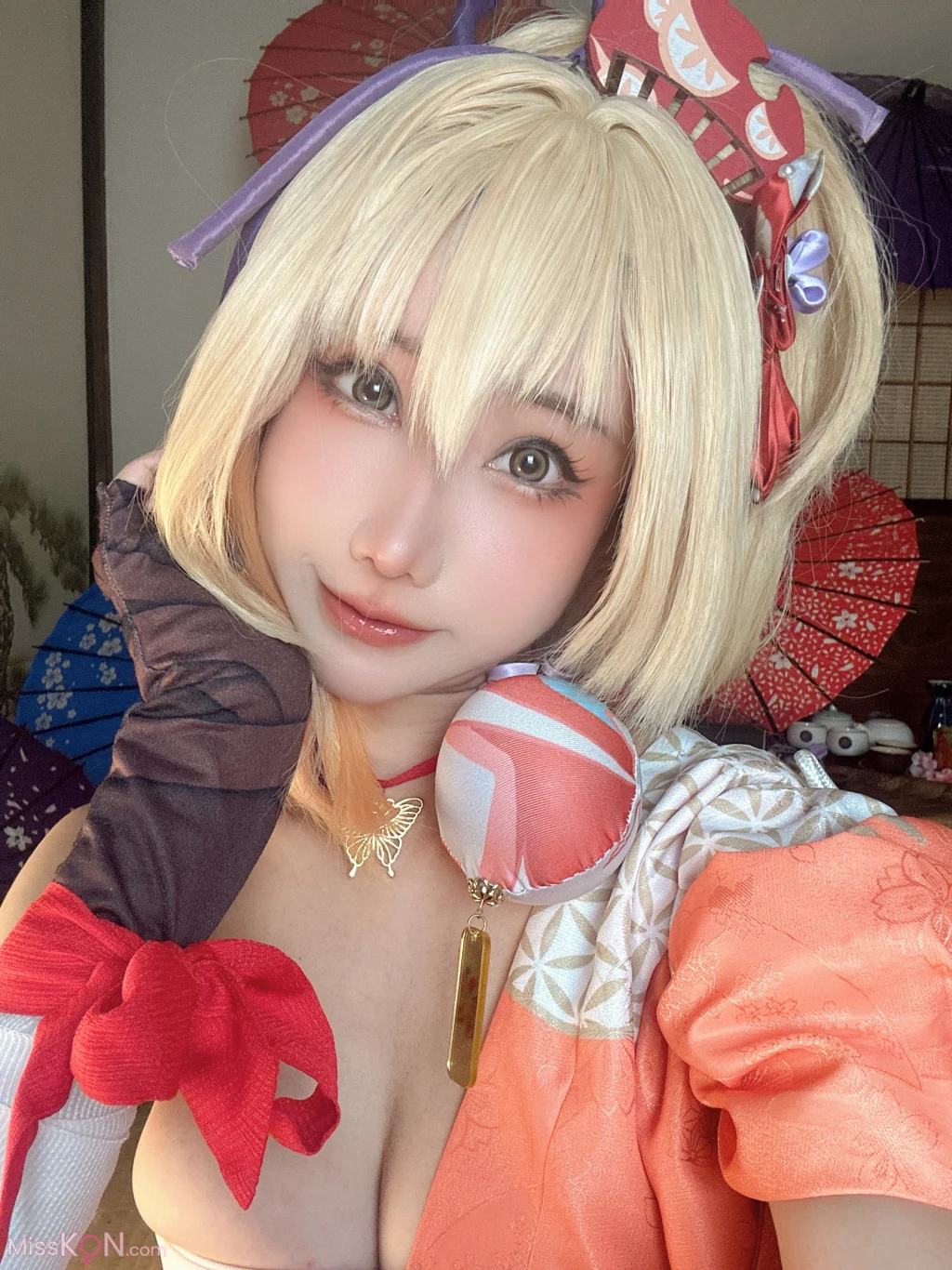 Coser@楊衣Yangyi: Yoimiya (38 photos + 1 video) – Page 4