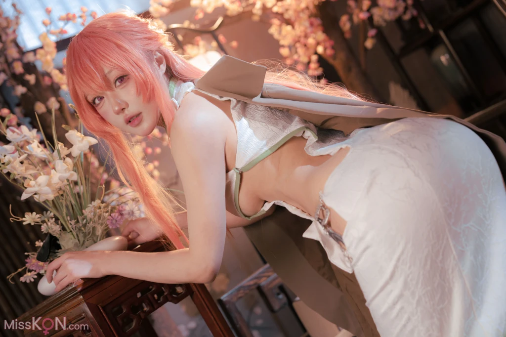 Coser@阿包也是兔娘: 碧蓝航线英仙座旗袍 (30 photos)