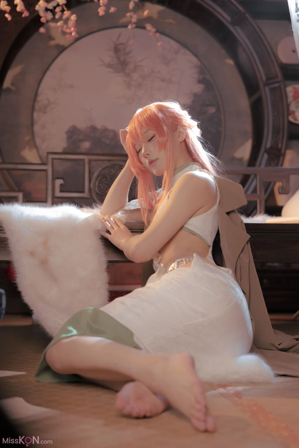 Coser@阿包也是兔娘: 碧蓝航线英仙座旗袍 (30 photos)