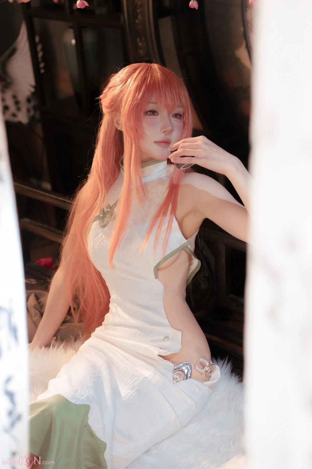 Coser@阿包也是兔娘: 碧蓝航线英仙座旗袍 (30 photos) – Page 2