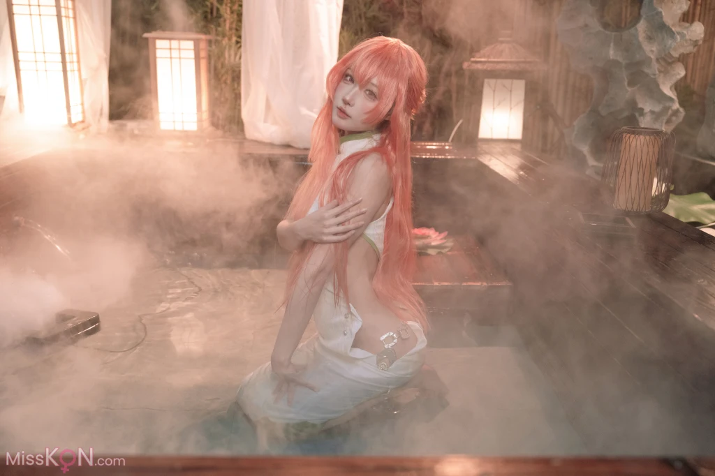 Coser@阿包也是兔娘: 碧蓝航线英仙座旗袍 (30 photos) – Page 2
