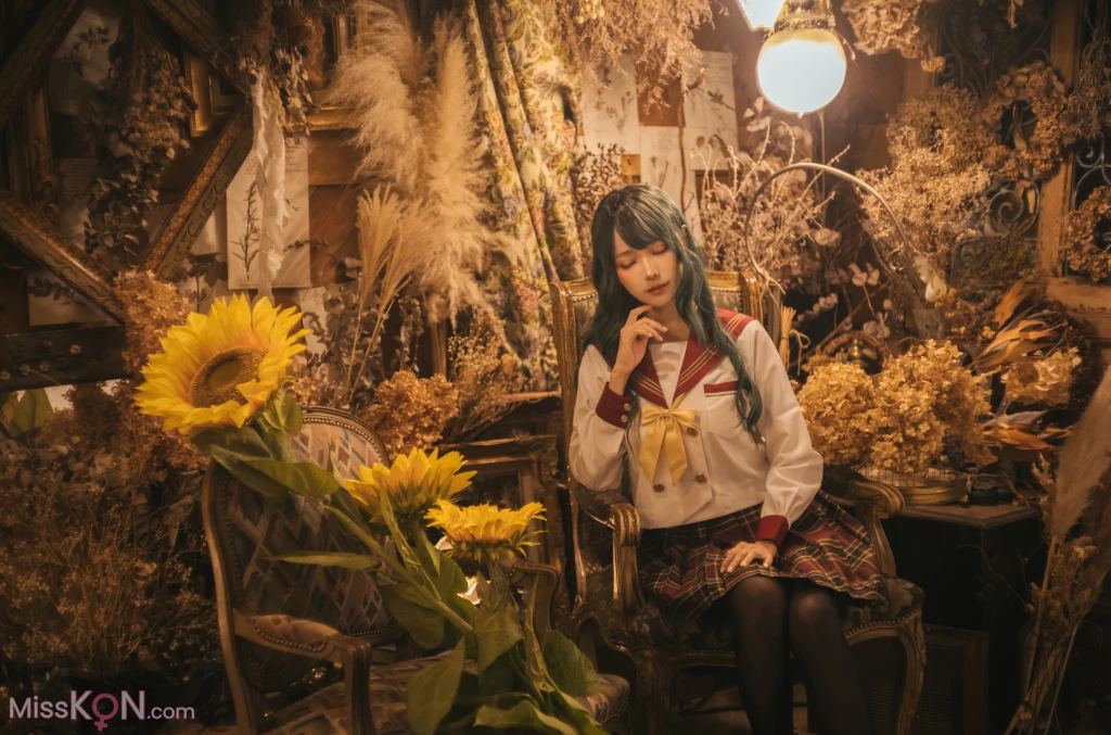 Coser@Ely_eee (ElyEE子): Kazami Yuuka ~ Uniform 幽香制服 (25 photos + 2 videos)