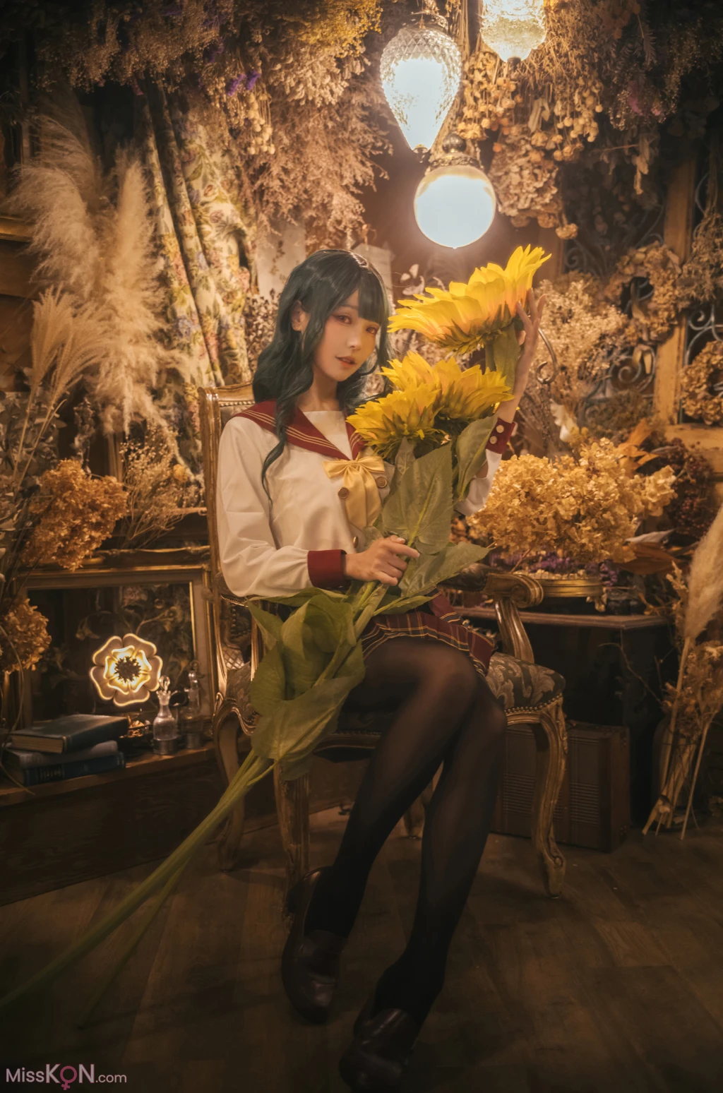 Coser@Ely_eee (ElyEE子): Kazami Yuuka ~ Uniform 幽香制服 (25 photos + 2 videos)