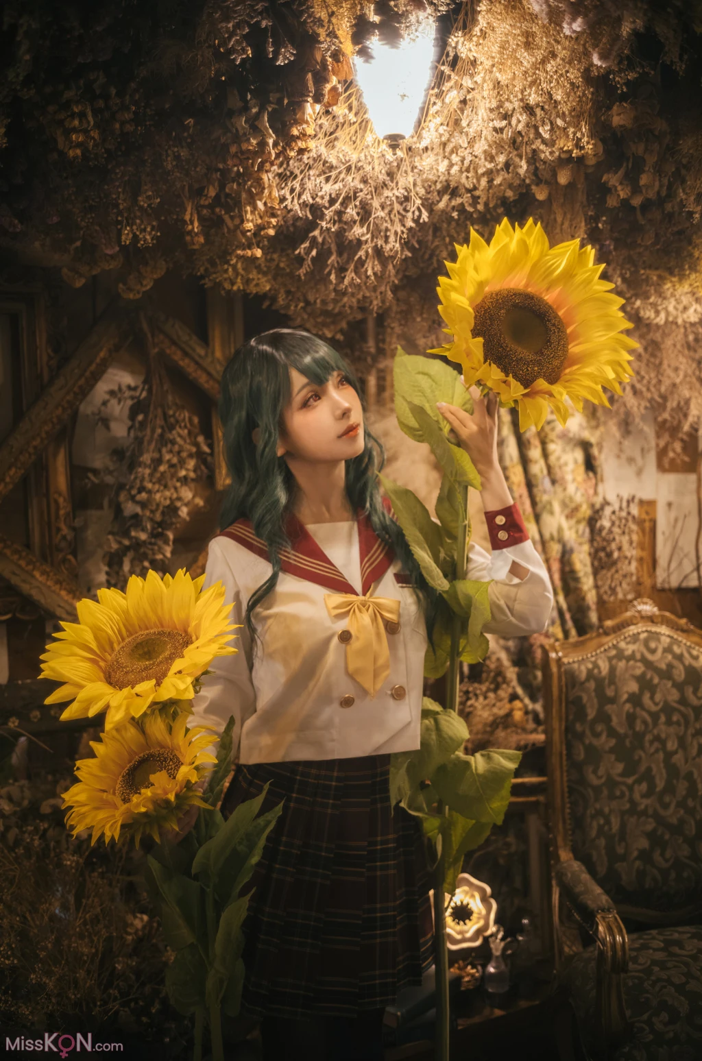 Coser@Ely_eee (ElyEE子): Kazami Yuuka ~ Uniform 幽香制服 (25 photos + 2 videos)