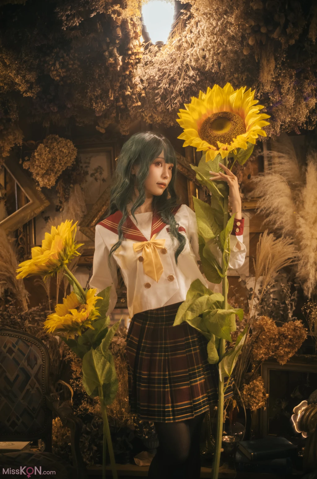 Coser@Ely_eee (ElyEE子): Kazami Yuuka ~ Uniform 幽香制服 (25 photos + 2 videos)