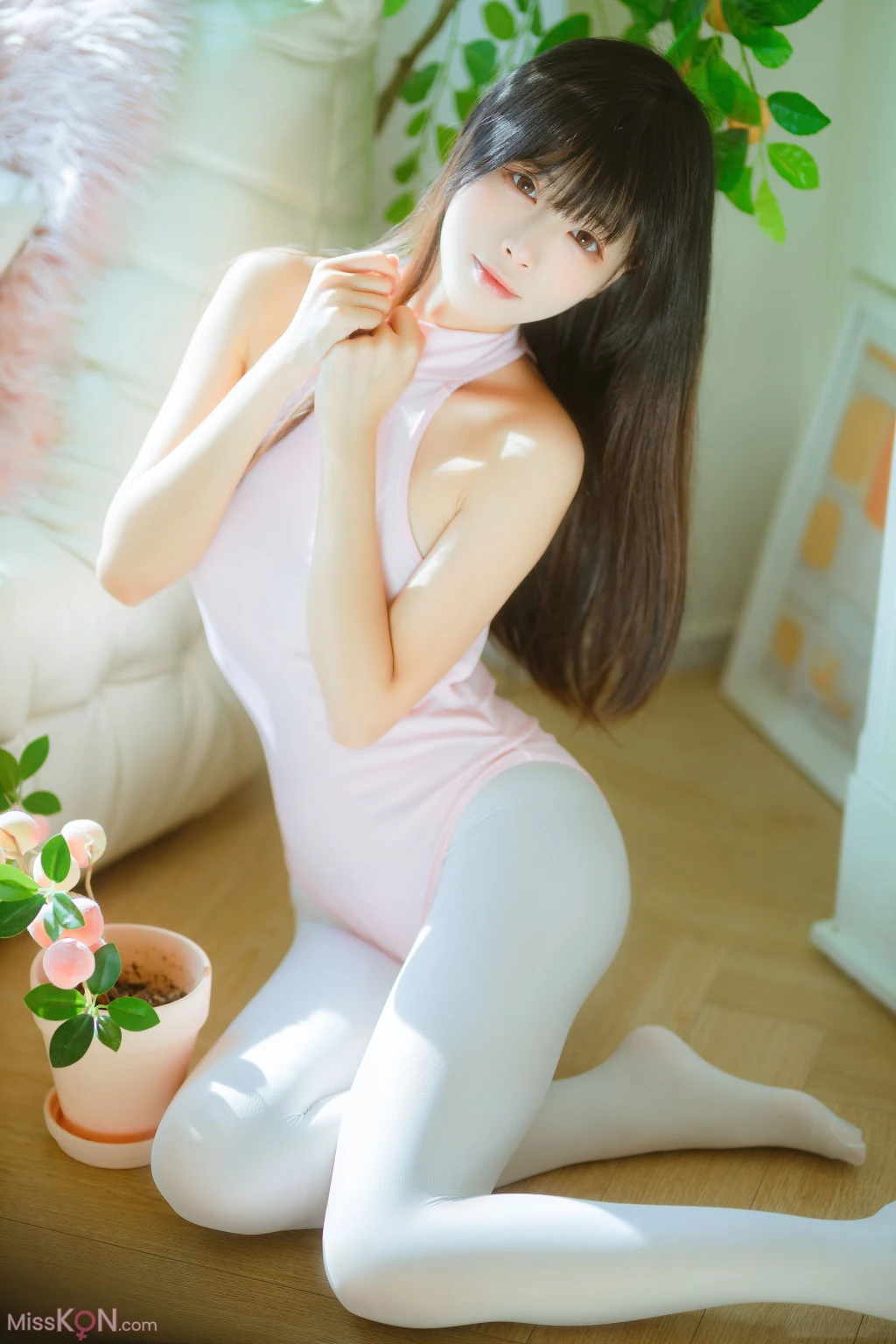 Coser@三無人型: 白丝桃子 (60 photos) – Page 2