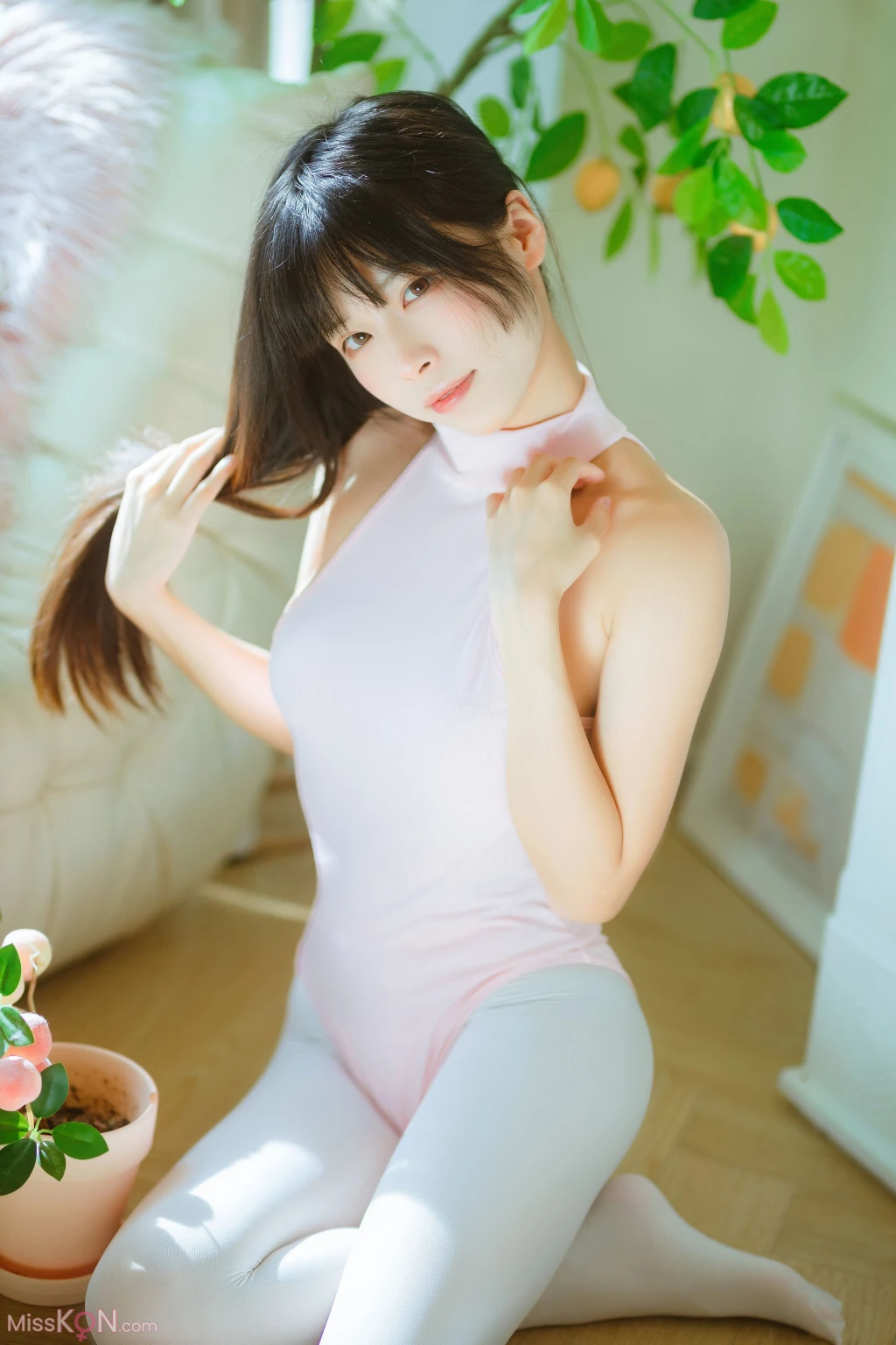 Coser@三無人型: 白丝桃子 (60 photos) – Page 2