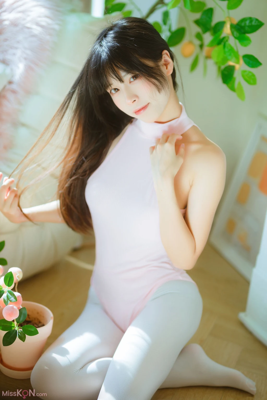 Coser@三無人型: 白丝桃子 (60 photos) – Page 2