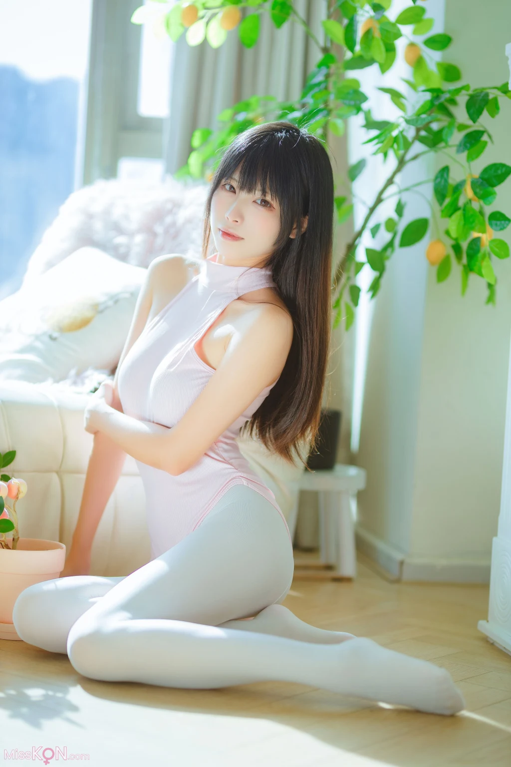 Coser@三無人型: 白丝桃子 (60 photos) – Page 6