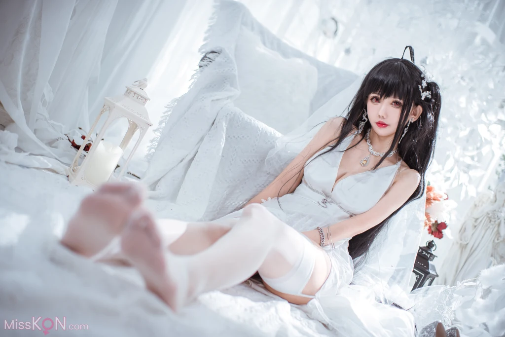 Coser@仙女月: 大凤纯白婚纱 (30 photos) – Page 2